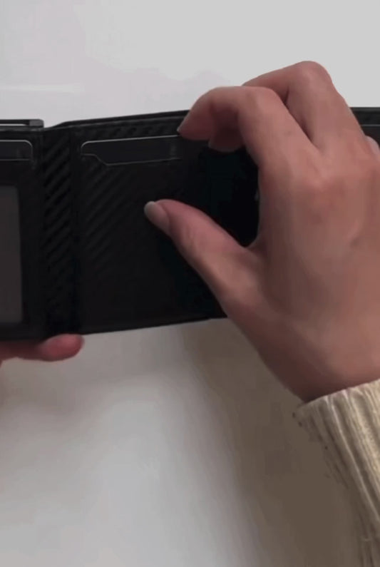 Portefeuille Pop-up RFID